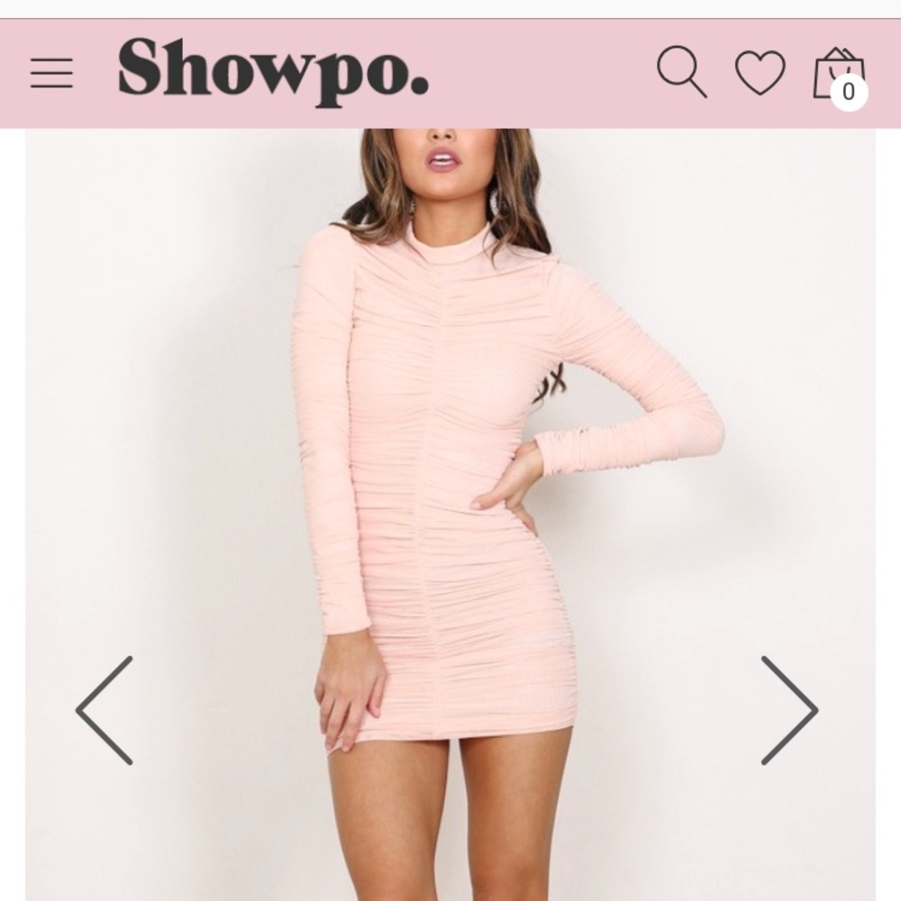 SHOWPO Muted Coral Dress
